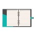  Organizer A5 cu catarama turquoise