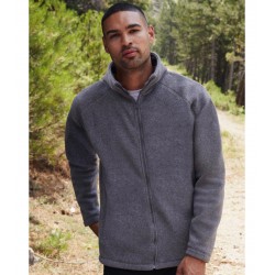 Jacheta polar Fruit of the Loom Full Zip  Outdoor