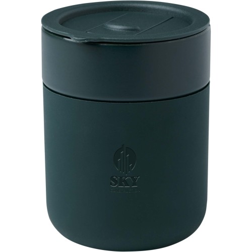 Pahar ceramic 330 ml cu manson de silicon Java 