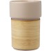 Pahar ceramic Fika 340 ml cu manson de bambus Pahar ceramic Fika 340 ml cu manson de bambus