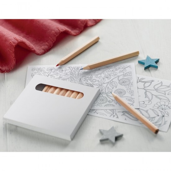 Set de colorat pentru adulti Abena