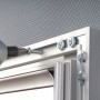 Panou cu usa si spate magnetic, pentru outdoor