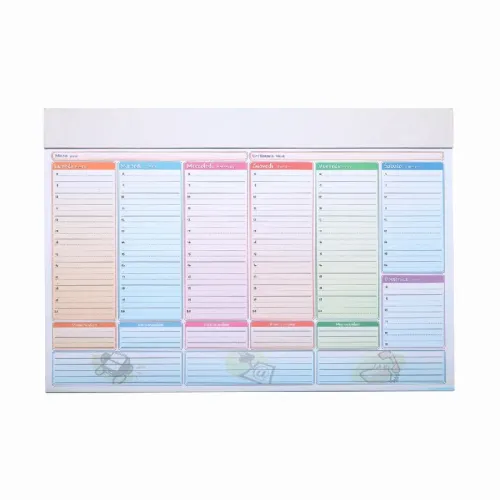 Planner nedatat 30x21cm saptamanal