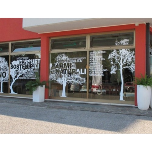 Print indoor Autocolant Removable