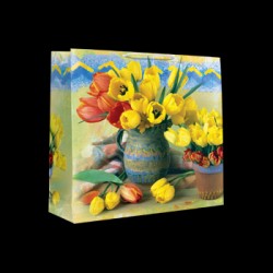 Punga cadou medie, vaza lalele