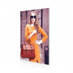 Rama aluminiu 17 mm pentru print textil