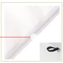 Rama aluminiu 17 mm pentru print textil