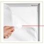 Rama aluminiu 17 mm pentru print textil
