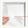 Rama aluminiu 30 mm pentru print textil