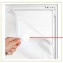 Rama aluminiu 50 mm pentru print textil dubla fata