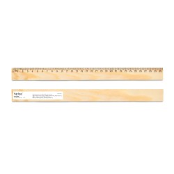 Rigla lemn 30 cm Wesley