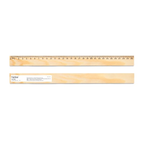 Rigla lemn 30 cm Wesley