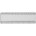 Rigla plastic 15 cm cu insertie Ellison 