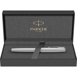 Roller Parker Sonnet Royal Essential Sandblast SS Chrome CT