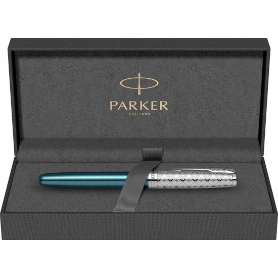 Roller Parker Sonnet Royal Premium Metal Blue PDT