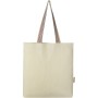 Sacosa bumbac reciclat cu manere tesute  Rainbow 