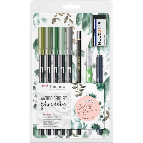 Set acuarela peisaje Tombow