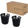 Set cesti expresso inox Duo 80 ml 