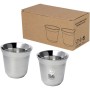 Set cesti expresso inox Duo 80 ml 