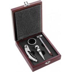 Set de vin in cutie cadou lemn Lord