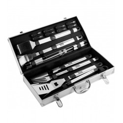Set gratar in geanta aluminiu Atos Set gratar in geanta aluminiu Atos