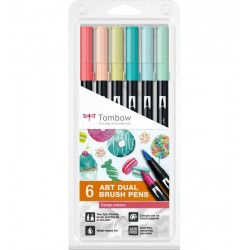Set markere Tombow - Candy Colours Set markere Tombow - Candy Colours