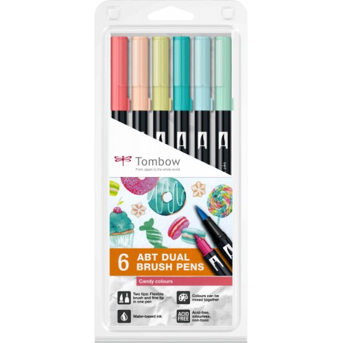 Set markere Tombow - Candy Colours