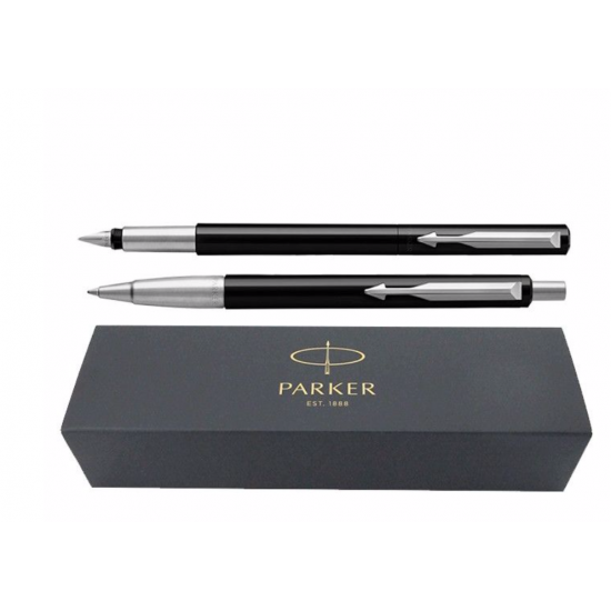 Set Parker Stilou si Pix Vector Standard Black