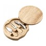 Set pentru branza in suport de lemn Mara