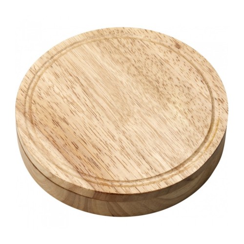 Set pentru branza in suport de lemn Mara