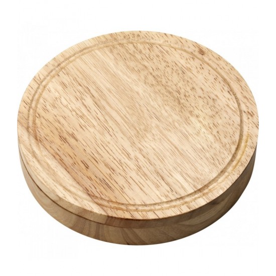 Set pentru branza in suport de lemn Mara