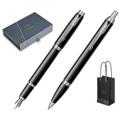 Set Stilou + Pix Parker IM Royal Black Lacquer CT Set Stilou + Pix Parker IM Royal Black Lacquer CT