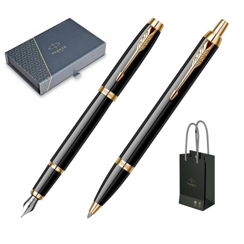 Set Stilou + Pix Parker IM Royal Black Lacquer GT