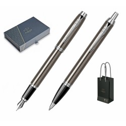 Set Stilou + Pix Parker IM Royal Dark Espresso CT Set Stilou + Pix Parker IM Royal Dark Espresso CT