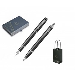 Set Stilou + Pix Parker IM Royal Essential Matte Black CT Set Stilou + Pix Parker IM Royal Essential Matte Black CT