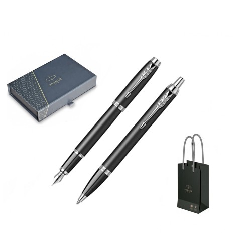 Set Stilou + Pix Parker IM Royal Essential Matte Black CT