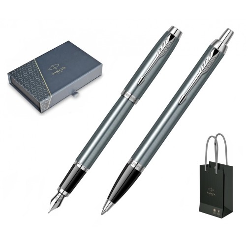 Set Stilou + Pix Parker IM Royal Light Blue Grey CT