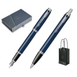 Set Stilou + Pix Parker IM Royal Matte Blue CT Set Stilou + Pix Parker IM Royal Matte Blue CT