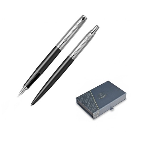 Set Stilou + Pix Parker Jotter Royal Standard Bond Street Black CT