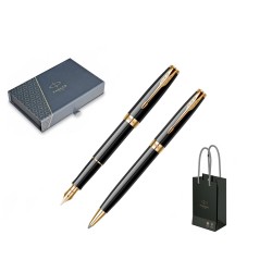 Set Stilou + Pix Parker Sonnet Royal Black GT