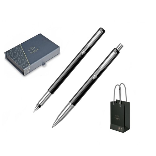 Set Stilou + Pix Parker Vector Royal Standard Black CT