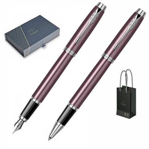 Set Stilou + Roller Parker IM Royal Light Purple CT