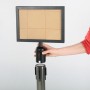 Stalp delimitare cu cordon textil retractabil ECO
