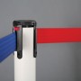 Stalp delimitare cu cordon textil retractabil