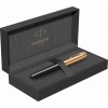 Stilou 18k Nib Parker 51 Royal DeLuxe Black GT