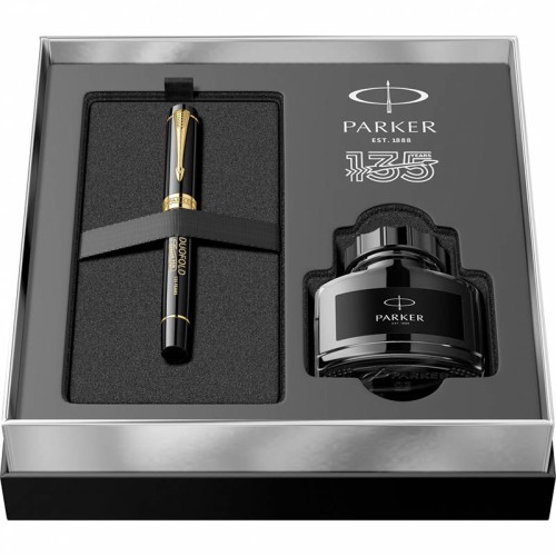 Stilou Parker Duofold Royal Centennial LE 135 Anniversary Black GT
