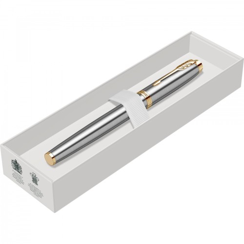 Stilou Parker IM Royal Brushed Metal GT