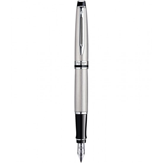 Stilou Waterman / Penita Fina - F Expert Essential Stainless Steel CT Stilou Waterman / Penita Fina - F Expert Essential Stainless Steel CT