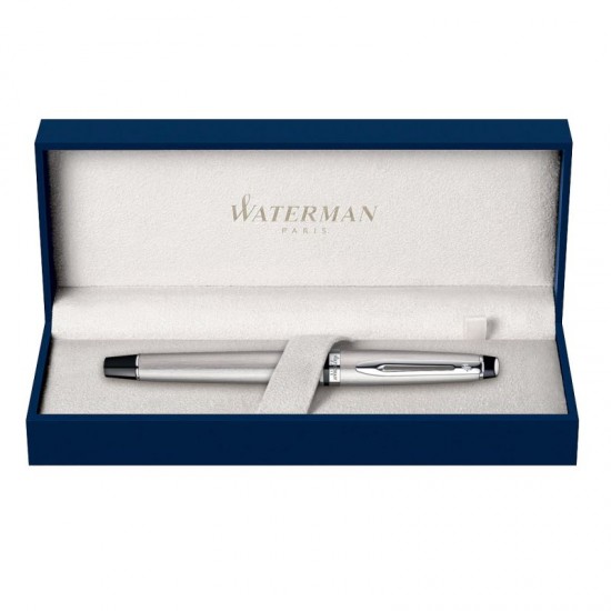 Stilou Waterman / Penita Fina - F Expert Essential Stainless Steel CT Stilou Waterman / Penita Fina - F Expert Essential Stainless Steel CT