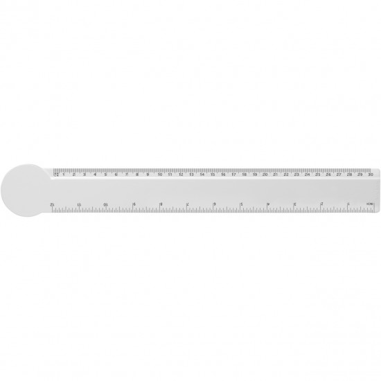 Rigla plastic 30 cm in forma de cerc Tait Rigla plastic 30 cm in forma de cerc Tait